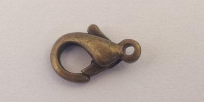 10mm Lobster Trigger Clasp - Antique Copper Plated