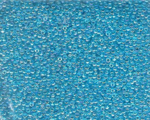 Miyuki Seed Beads 11/0 in Blue Topaz Transparent AB