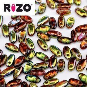 2.5x6mm Rizo Bead in Magic Apple