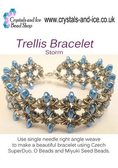Trellis Bracelet Kit - Storm