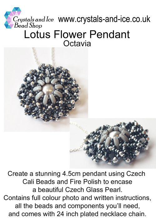 Lotus Flower Pendant Kit - Octavia