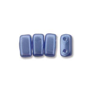 3x6mm Czech Mates Two Hole Brick in Pastel Sapphire