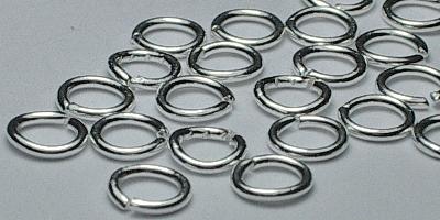 5mm Jump Ring - Platinum Colour