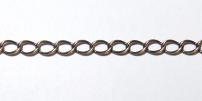 4.2mm Curb Chain - Antique Brass