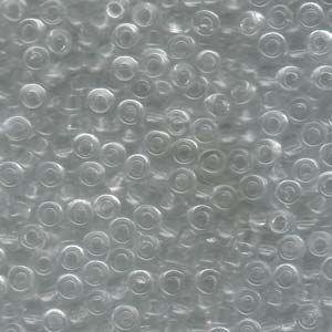Miyuki Seed Beads 6/0 in Crystal Transparent