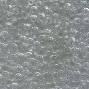 Miyuki Seed Beads 6/0 in Crystal Transparent