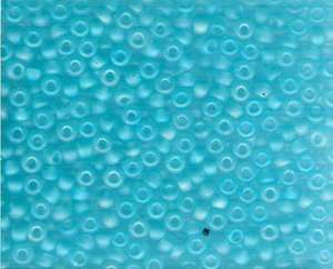 Miyuki Seed Beads 6/0 in Blue Topaz AB