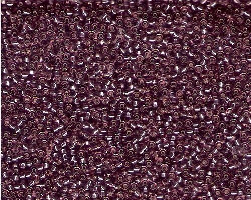Miyuki Seed Beads 11/0 in Light Amethyst Trans. Silver Lined