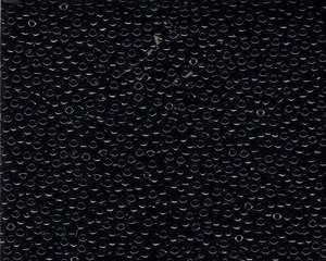 Miyuki Seed Beads 11/0 in Black Opaque