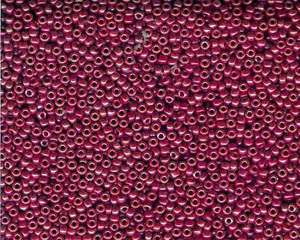 Miyuki Seed Beads 11/0 in Berry Red Opaque Lustre