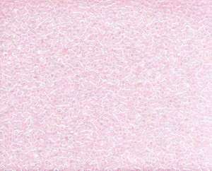 Miyuki Delica in Light Pink Transparent AB
