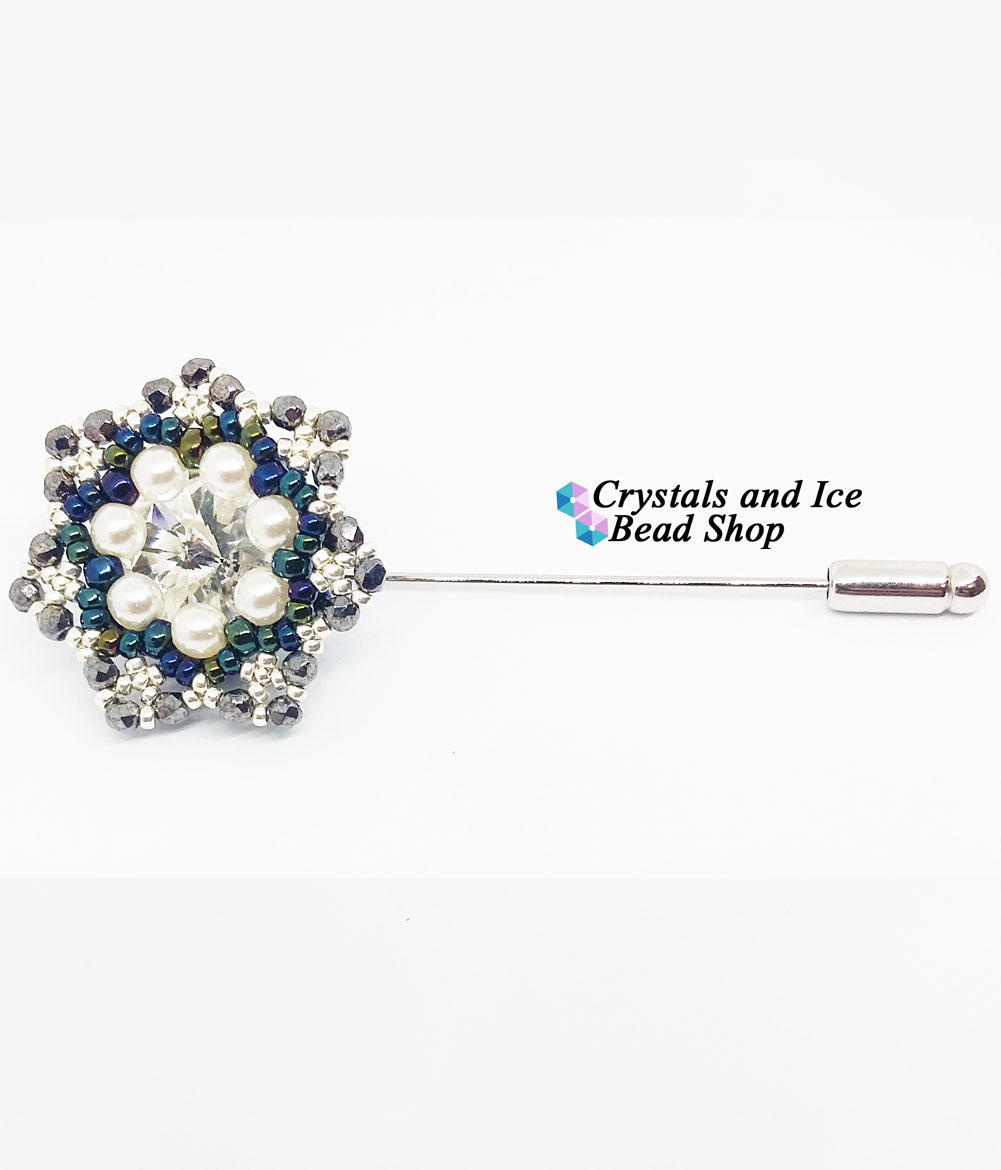 Star Flower Brooch Pin Kit - Seren