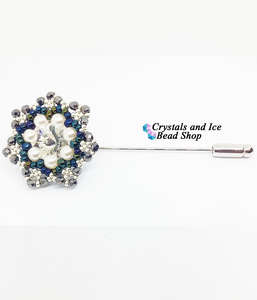 Star Flower Brooch Pin Kit - Seren