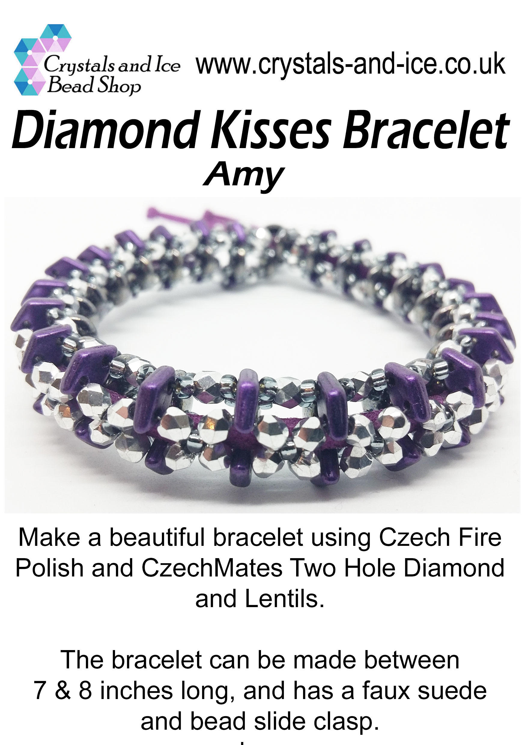 Diamond Kisses Bracelet Kit - Amy