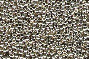 Miyuki Seed Beads 11/0 in Silver Duracoat Galvanised