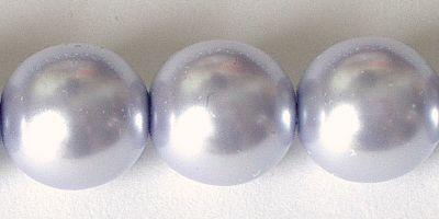 8mm Czech Glass Pearl in Tanzanite