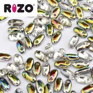 2.5x6mm Rizo Bead in Vitrail