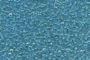 Miyuki Seed Beads 15/0 in Blue Topaz Transparent