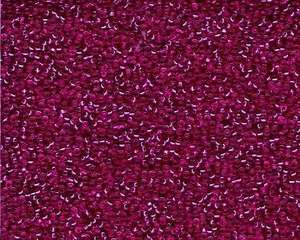 Miyuki Seed Beads 15/0 in Bright Raspberry Trans. Silver Lined