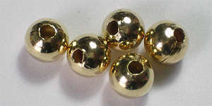6mm Round - Gold Plated