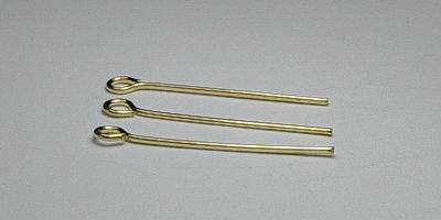 25mm Eyepin in Gold Plate