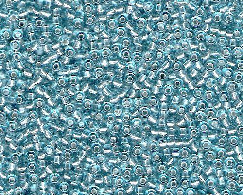 Miyuki Seed Beads 8/0 in Blue Topaz Trans. Silver Lined