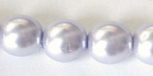 6mm Czech Glass Pearl in Tanzanite