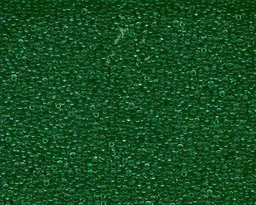 Miyuki Seed Beads 15/0 in Dark Green Transparent