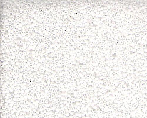 Miyuki Seed Beads 15/0 in White Opaque