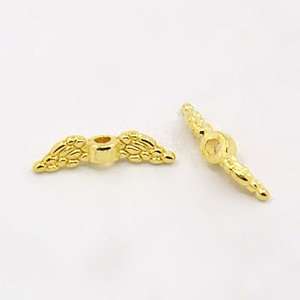 12x3mm Angel Wing - Gold Plate
