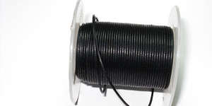 1mm Waxed Cord - Black