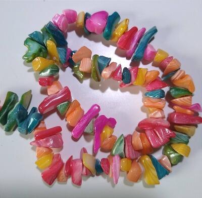 6-15mm Dyed Shell Chips