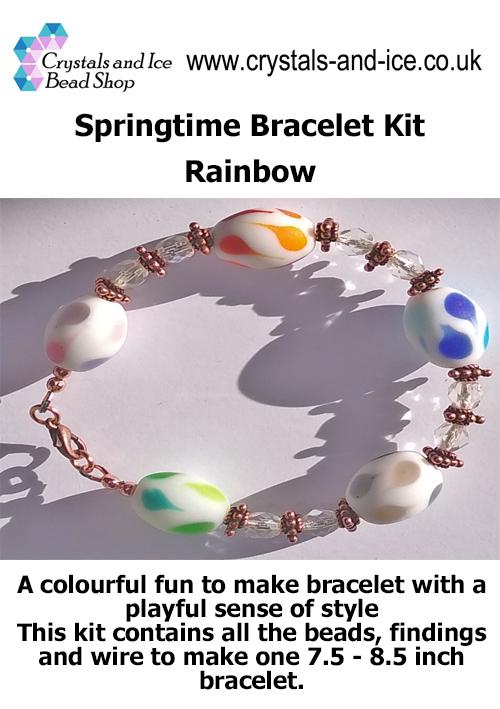 Springtime Bracelet Kit - Rainbow