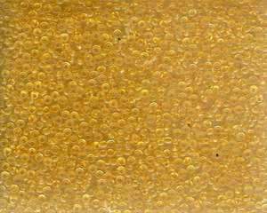 Miyuki Seed Beads 11/0 in Light Gold Transparent