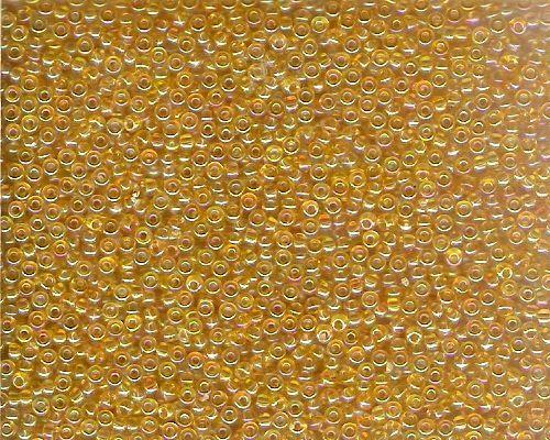 Miyuki Seed Beads 11/0 in Light Gold Transparent AB