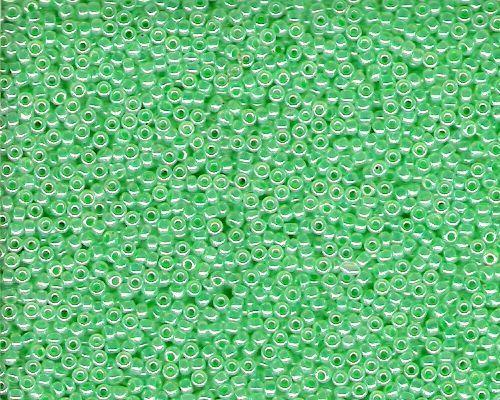 Miyuki Seed Beads 11/0 in Mint Green Ceylon