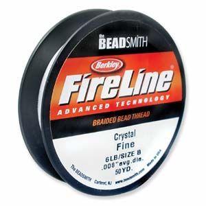 FireLine Braided Bead Thread - Crystal Size D (0.008 inch)