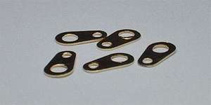 8mm Tag in Gold Plate