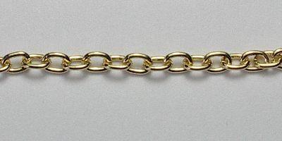 3x2mm Trace Chain in Gold Plate