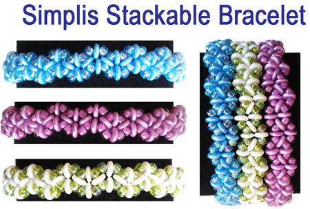 Beading Pattern - Simplis Stackable Bracelet