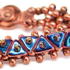 Tri-Bead Bracelet Pattern by Linda Roberts