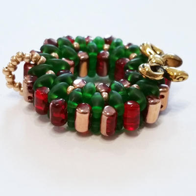 Christmas Wreath Kit - Necklace / Tree Ornament v1