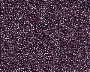 Miyuki Seed Beads 15/0 in Light Amethyst Trans. Silver Lined
