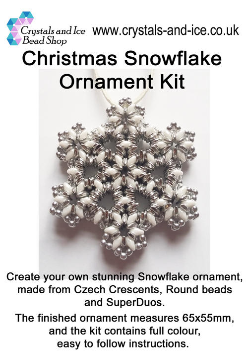 Christmas Snowflake Ornament Kit