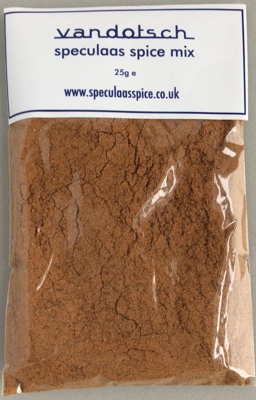 pack of vandotsch speculaas spice mix