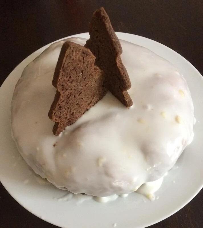 Speculaas Christmas Cake