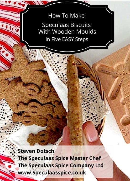 How to make speculaas biscuits with wooden moulds