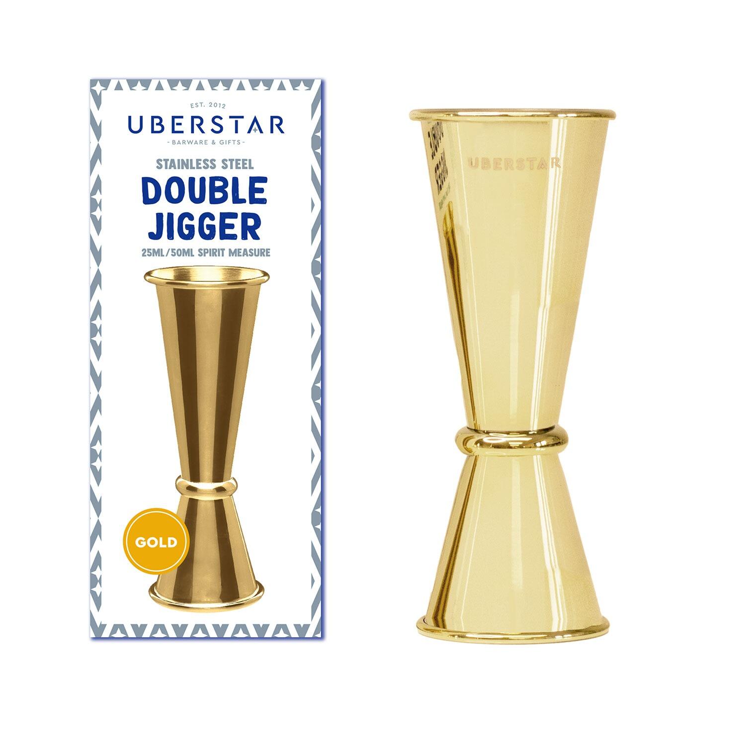 Uberstar Spirit Measure Jigger Gold