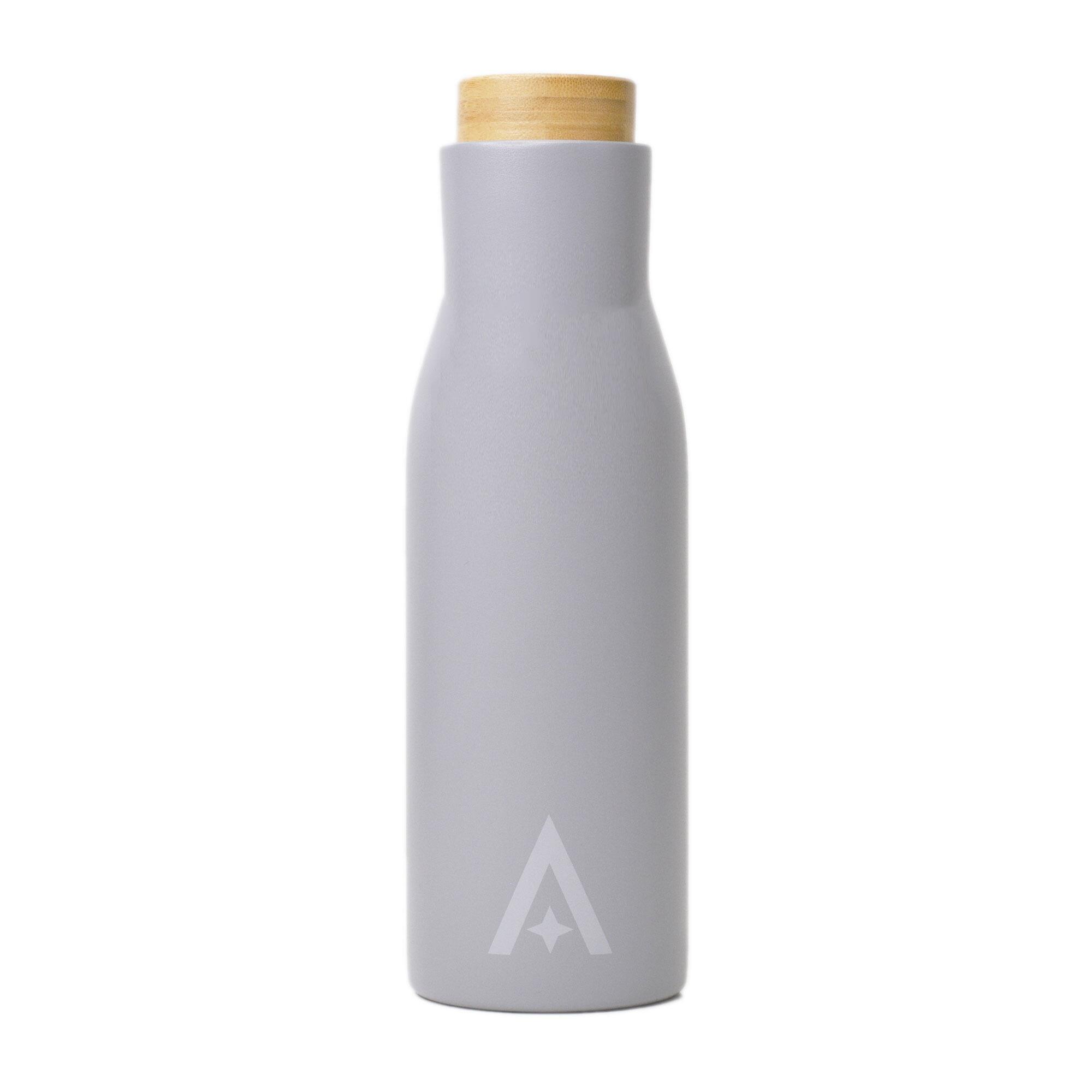 UBERSTAR Insulated Travel Drinks Bottle - 500ml Grey