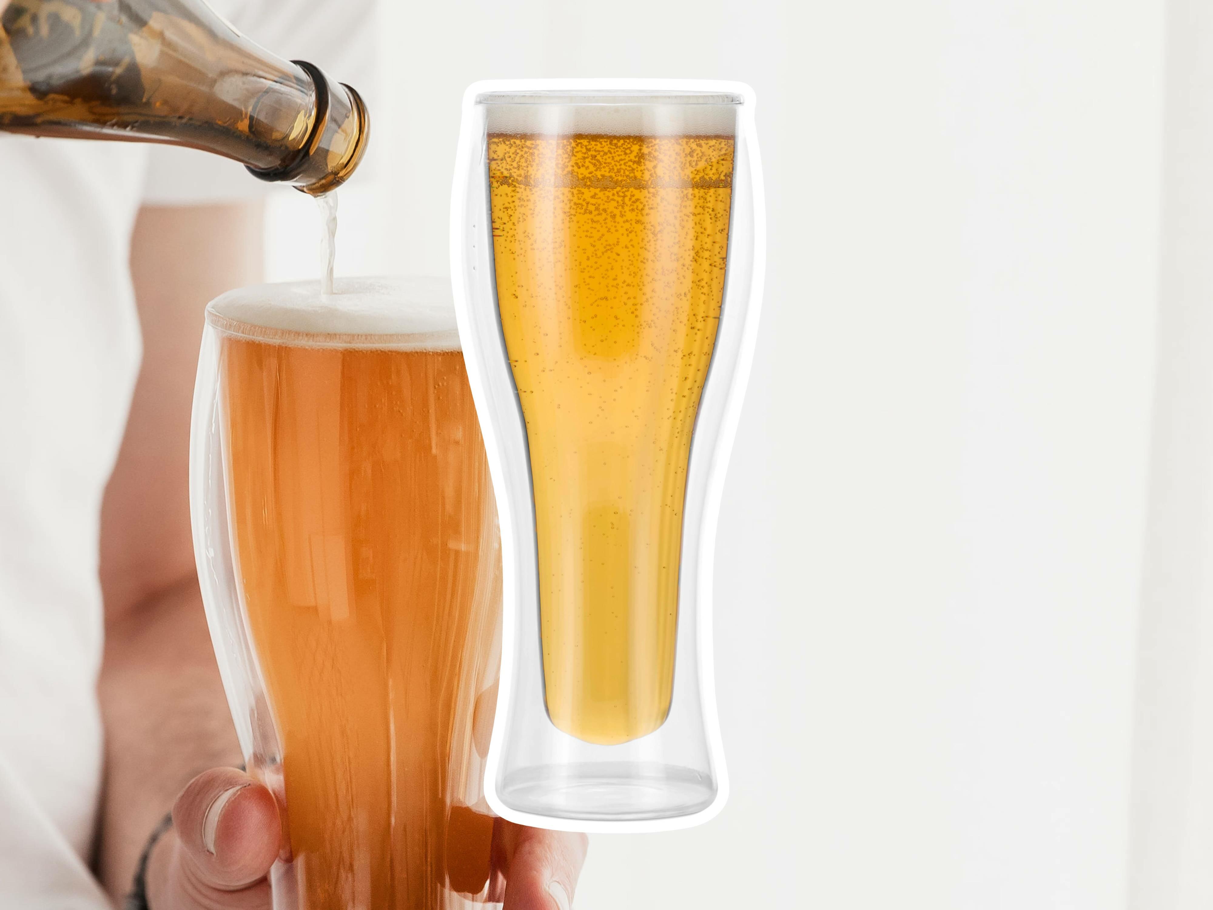 fathers day gifts uk double wall beer glass